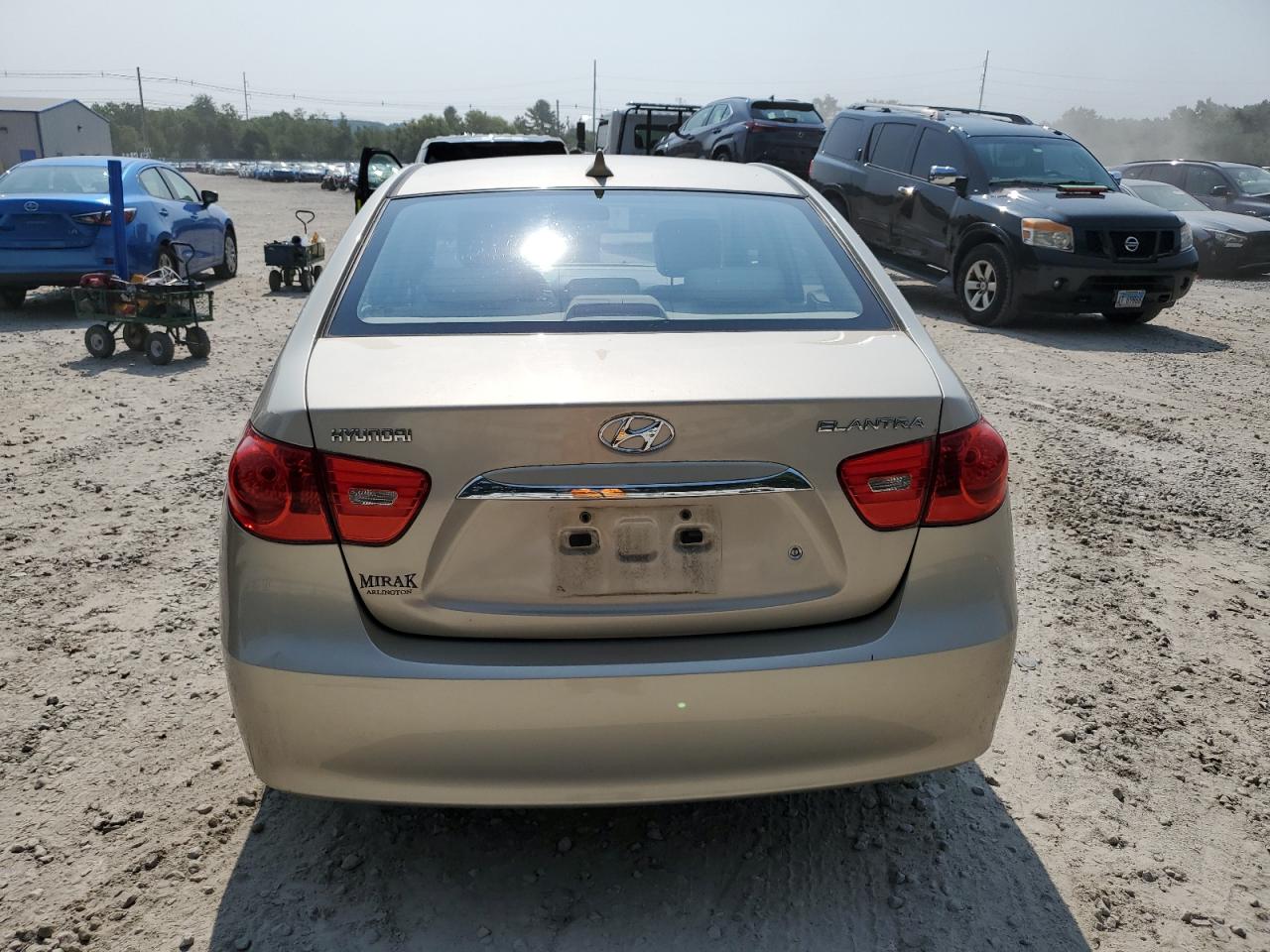 2010 Hyundai Elantra Blue VIN: KMHDU4AD5AU866426 Lot: 66322214