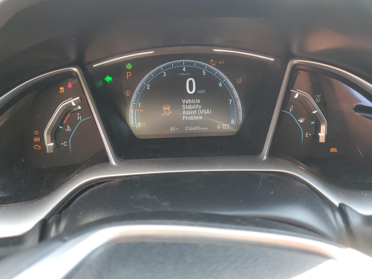 2HGFC1F39MH706458 2021 Honda Civic Ex