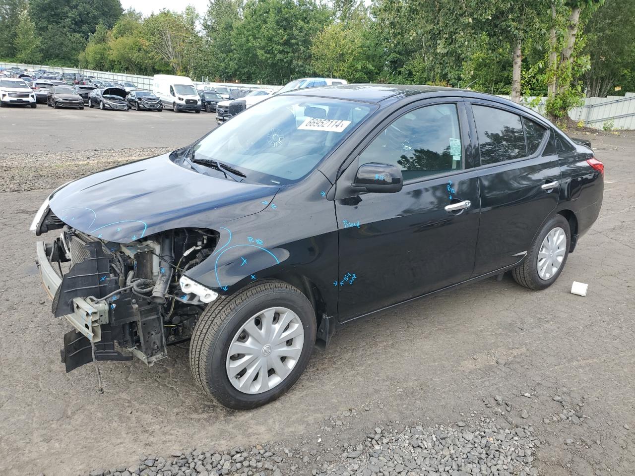 VIN 3N1CN7AP7EK458253 2014 NISSAN VERSA no.1