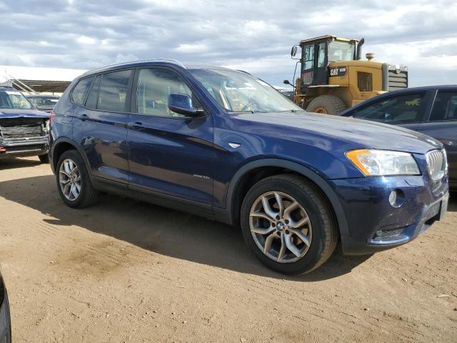  BMW X3 2013 Синий