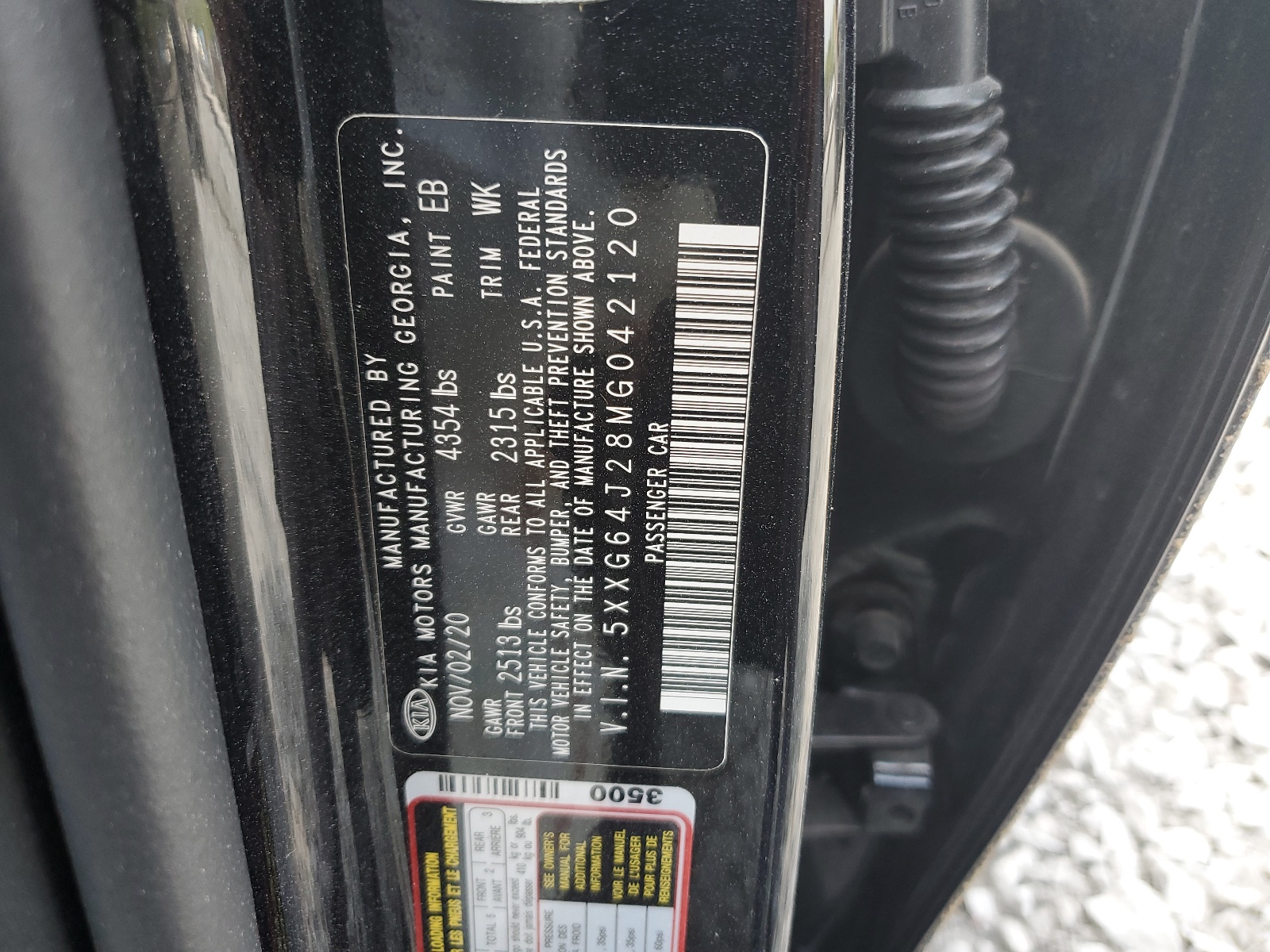 5XXG64J28MG042120 2021 Kia K5 Gt Line