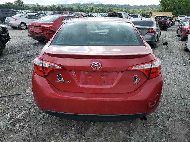 Седани TOYOTA COROLLA 2015 Червоний