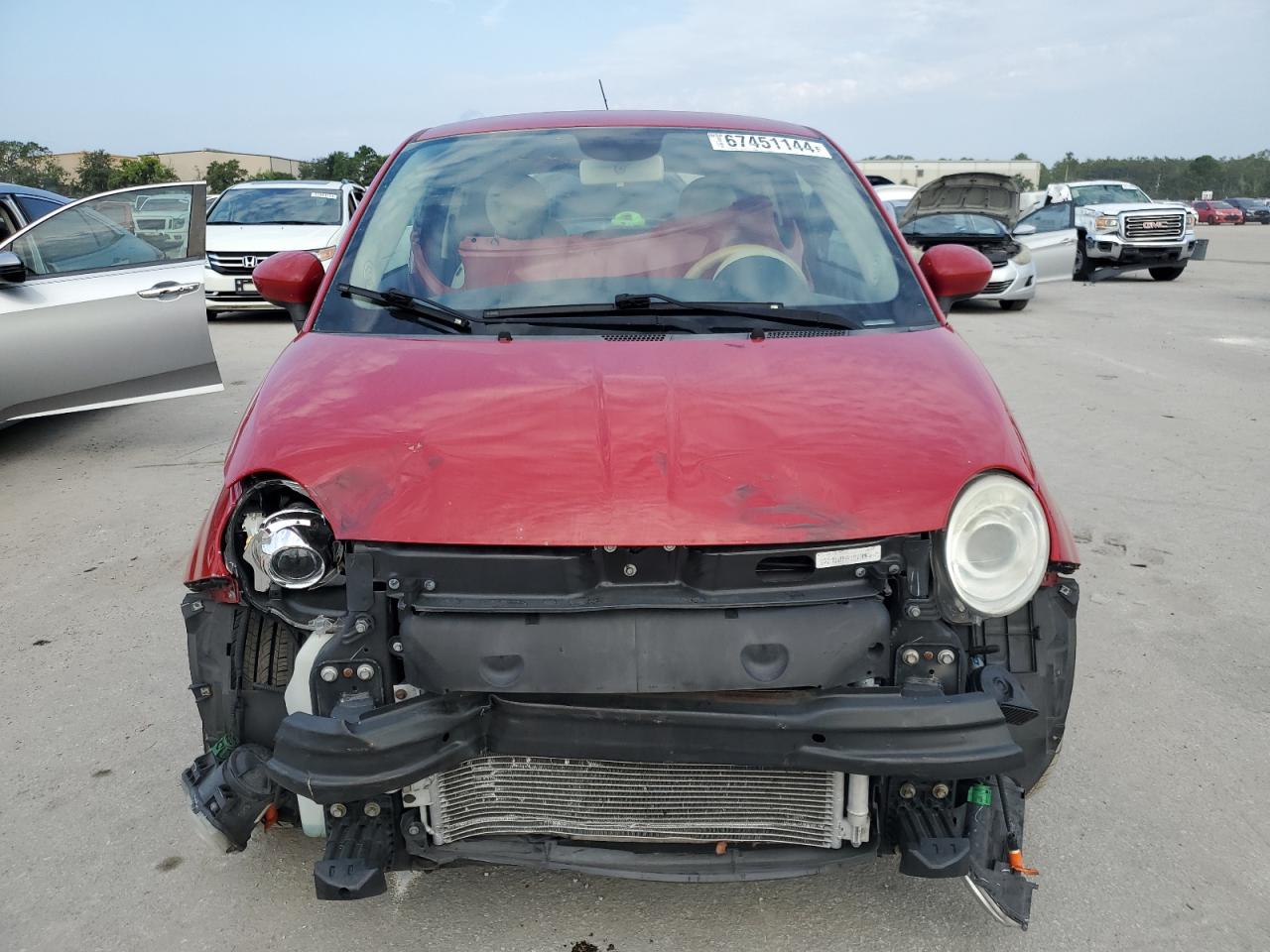 2013 Fiat 500 Pop VIN: 3C3CFFAR8DT684403 Lot: 67451144