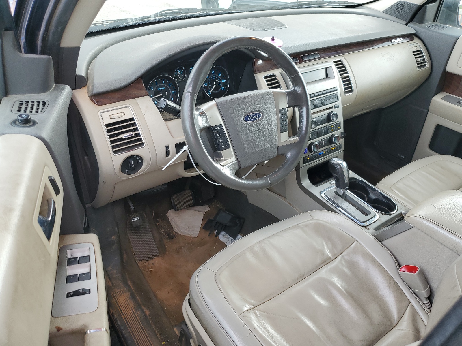 2FMGK5CC1ABA20748 2010 Ford Flex Sel