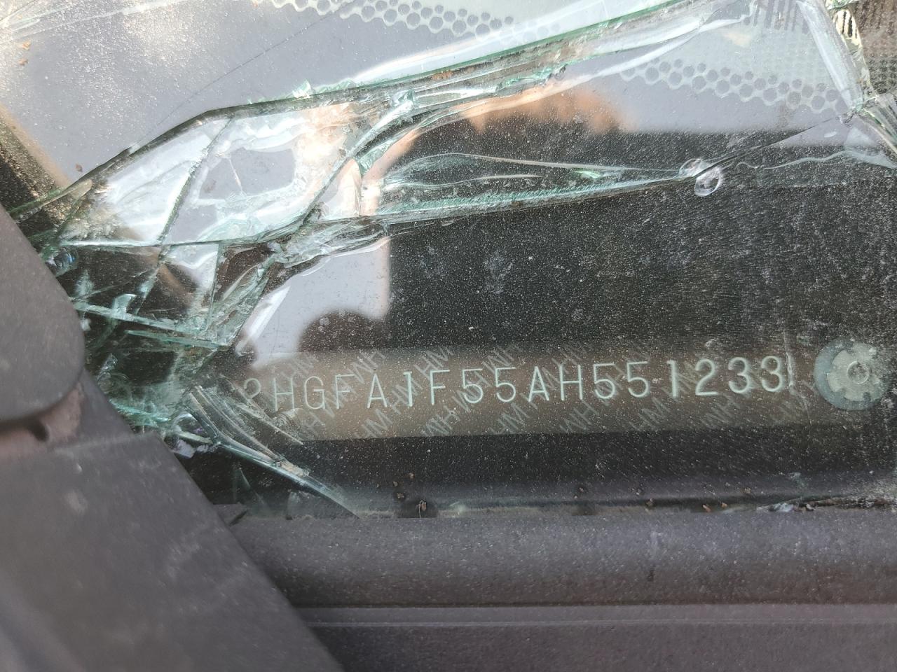 2010 Honda Civic Lx VIN: 2HGFA1F55AH551233 Lot: 68857894