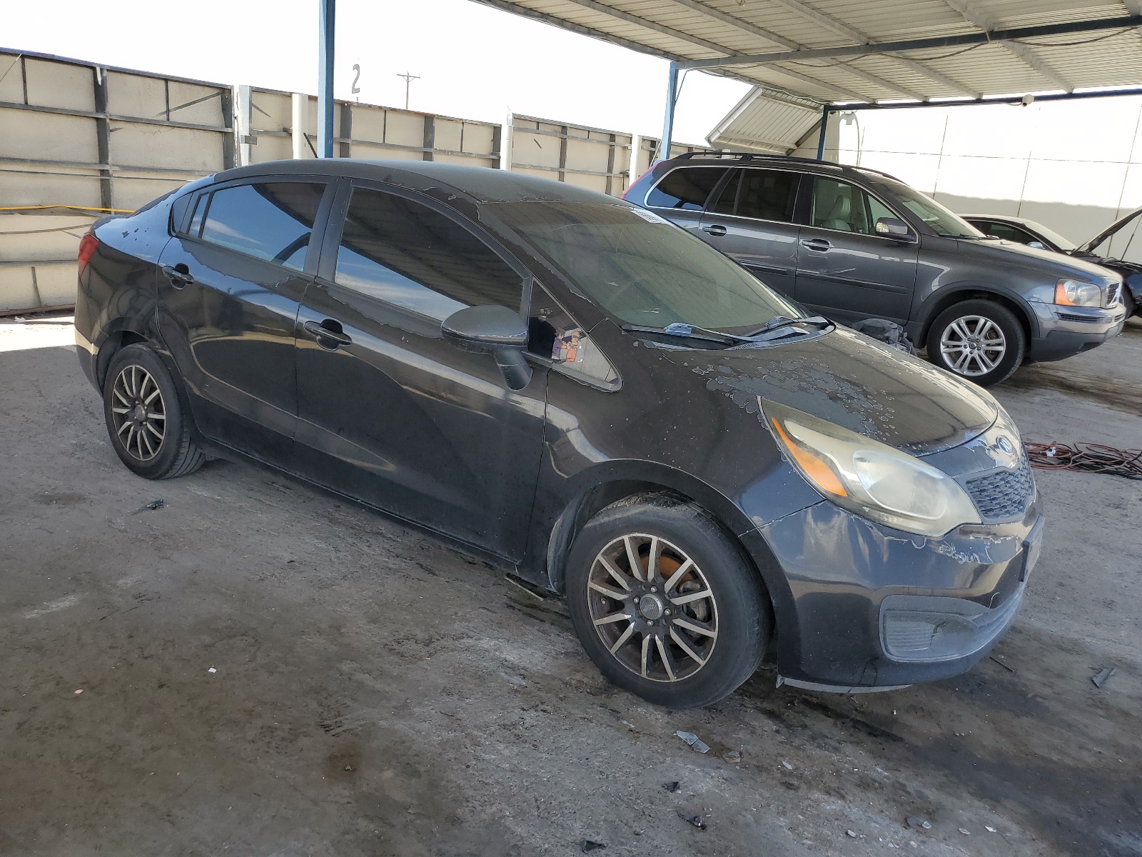2013 Kia Rio Lx vin: KNADM4A32D6172911