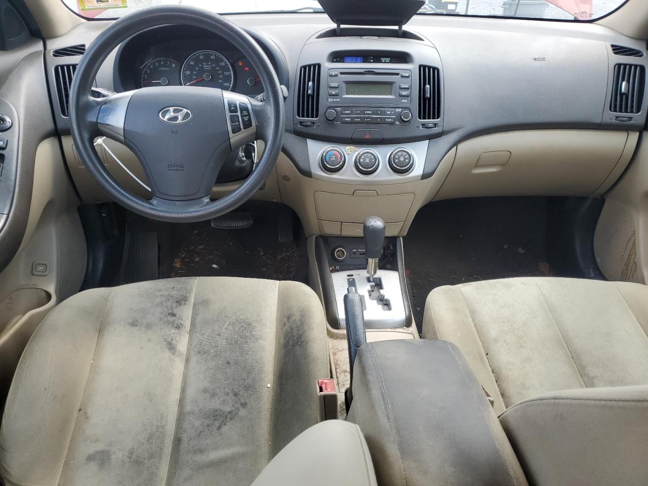 2010 Hyundai Elantra Blue VIN: KMHDU4AD7AU936556 Lot: 67252534