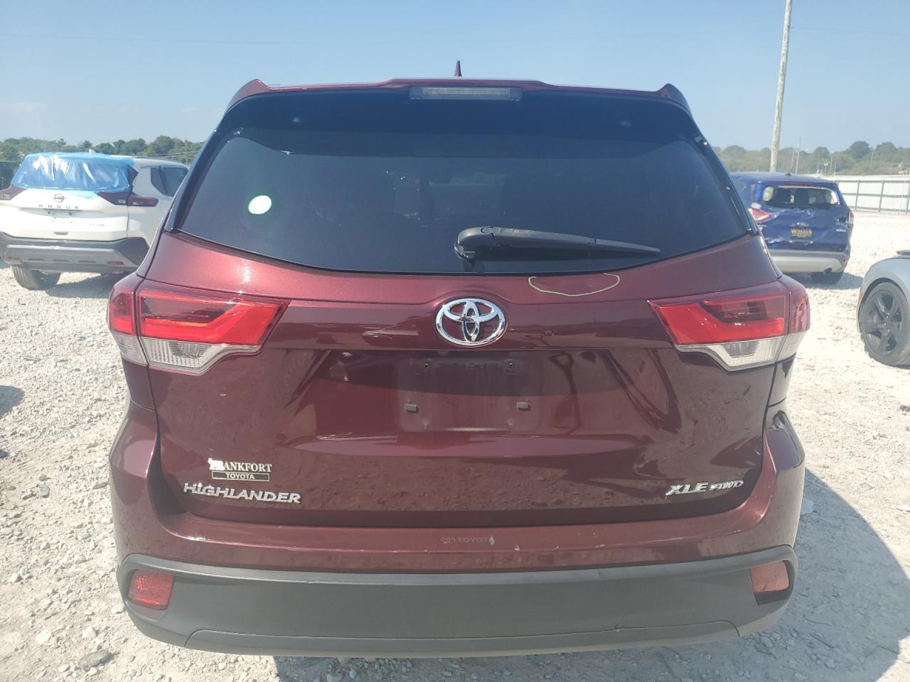 2017 Toyota Highlander Se VIN: 5TDJZRFH8HS383772 Lot: 68417864