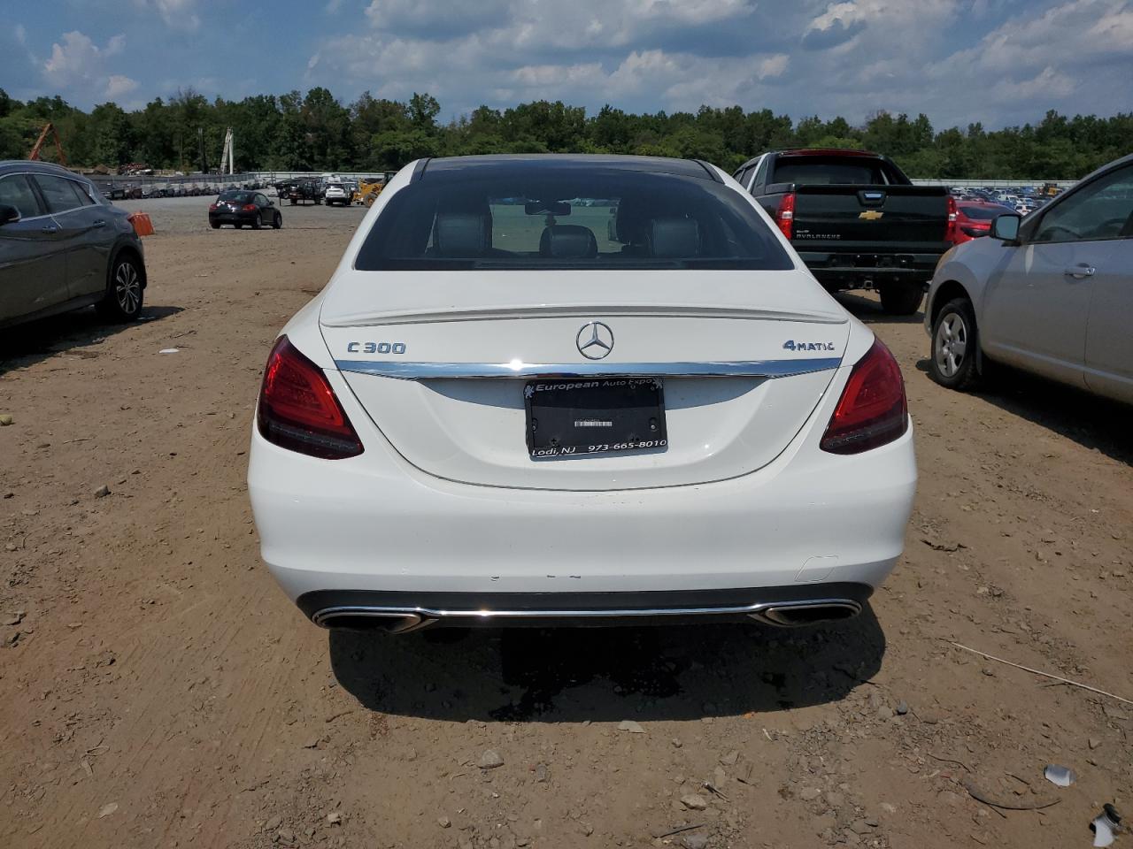 2019 Mercedes-Benz C 300 4Matic VIN: 55SWF8EB7KU303233 Lot: 68428594