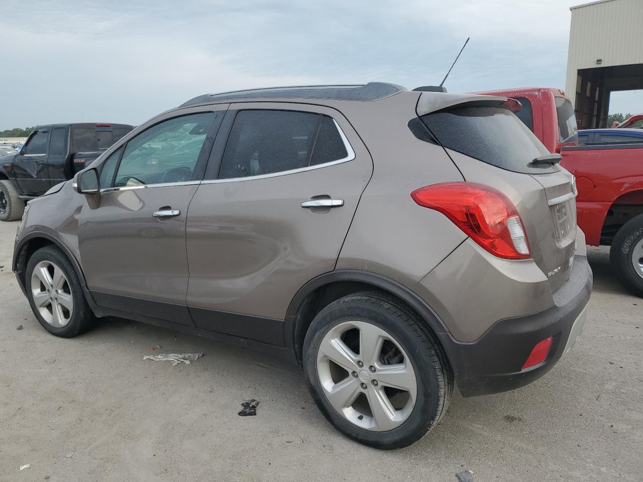 2015 BUICK ENCORE with FRONT END damage, VIN KL4CJCSB6FB071723