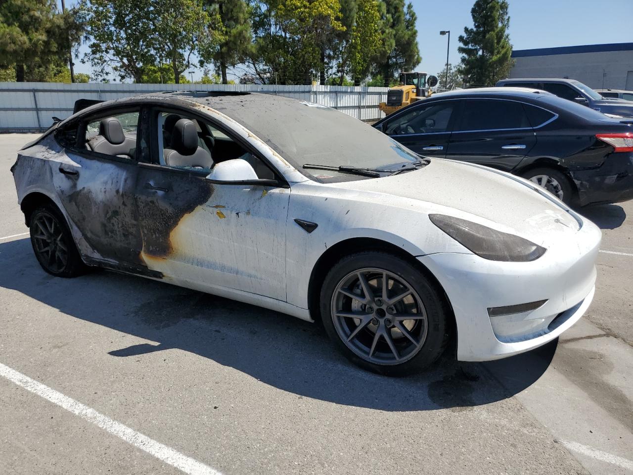 VIN 5YJ3E1EA8PF517449 2023 TESLA MODEL 3 no.4