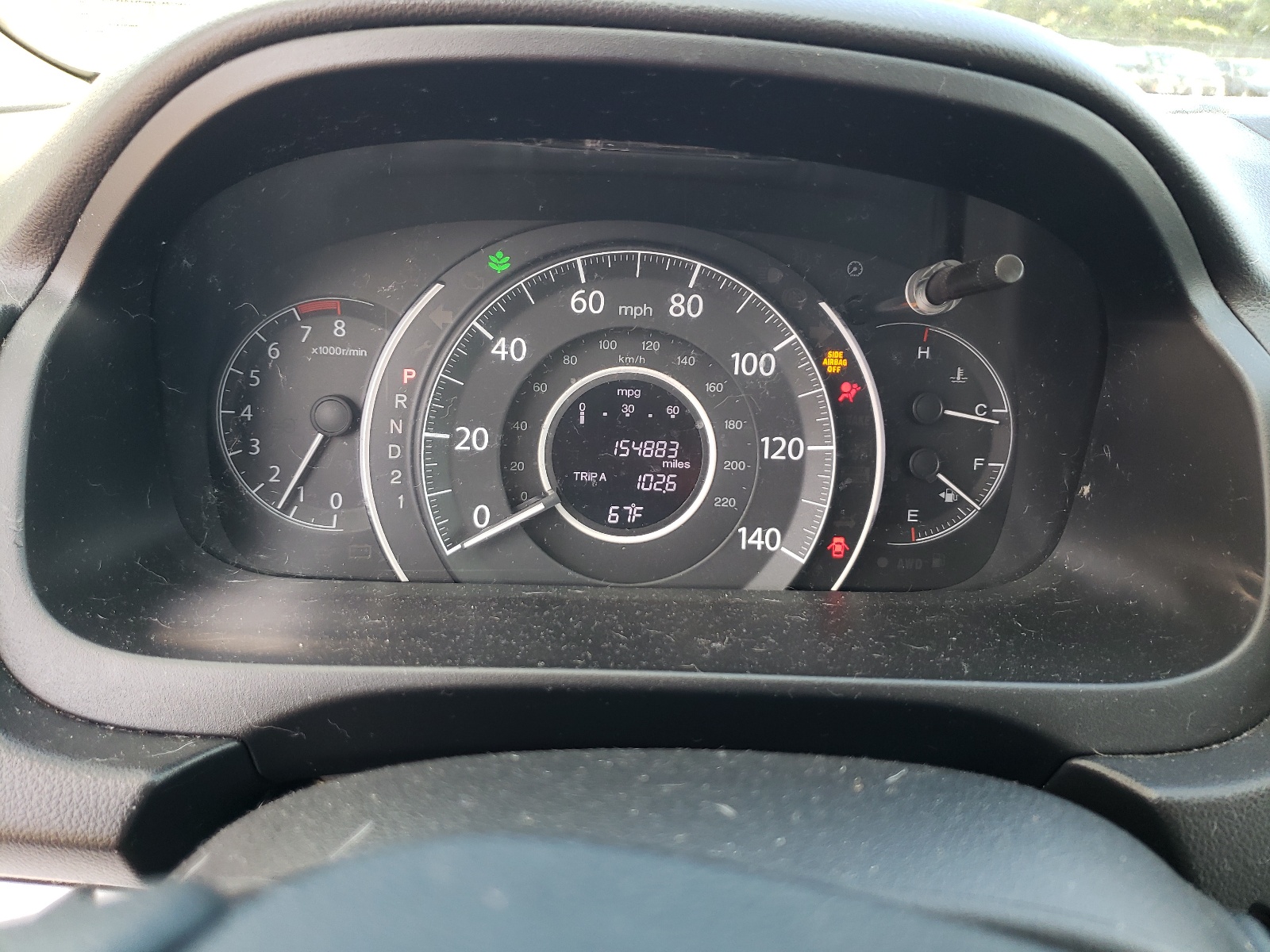 5J6RM4H33CL031709 2012 Honda Cr-V Lx