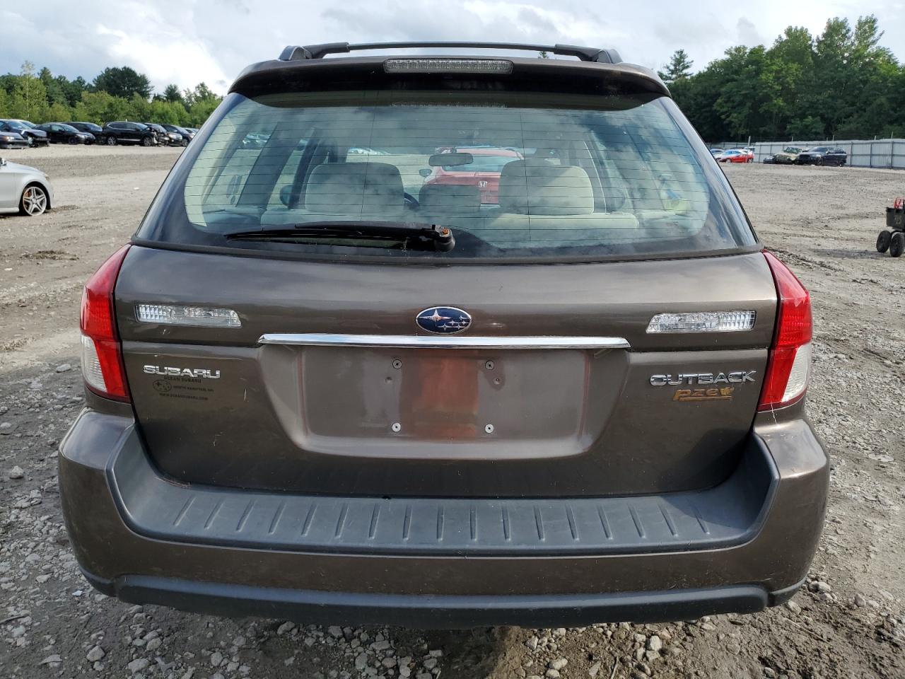 2008 Subaru Outback 2.5I VIN: 4S4BP61C387362631 Lot: 68337154