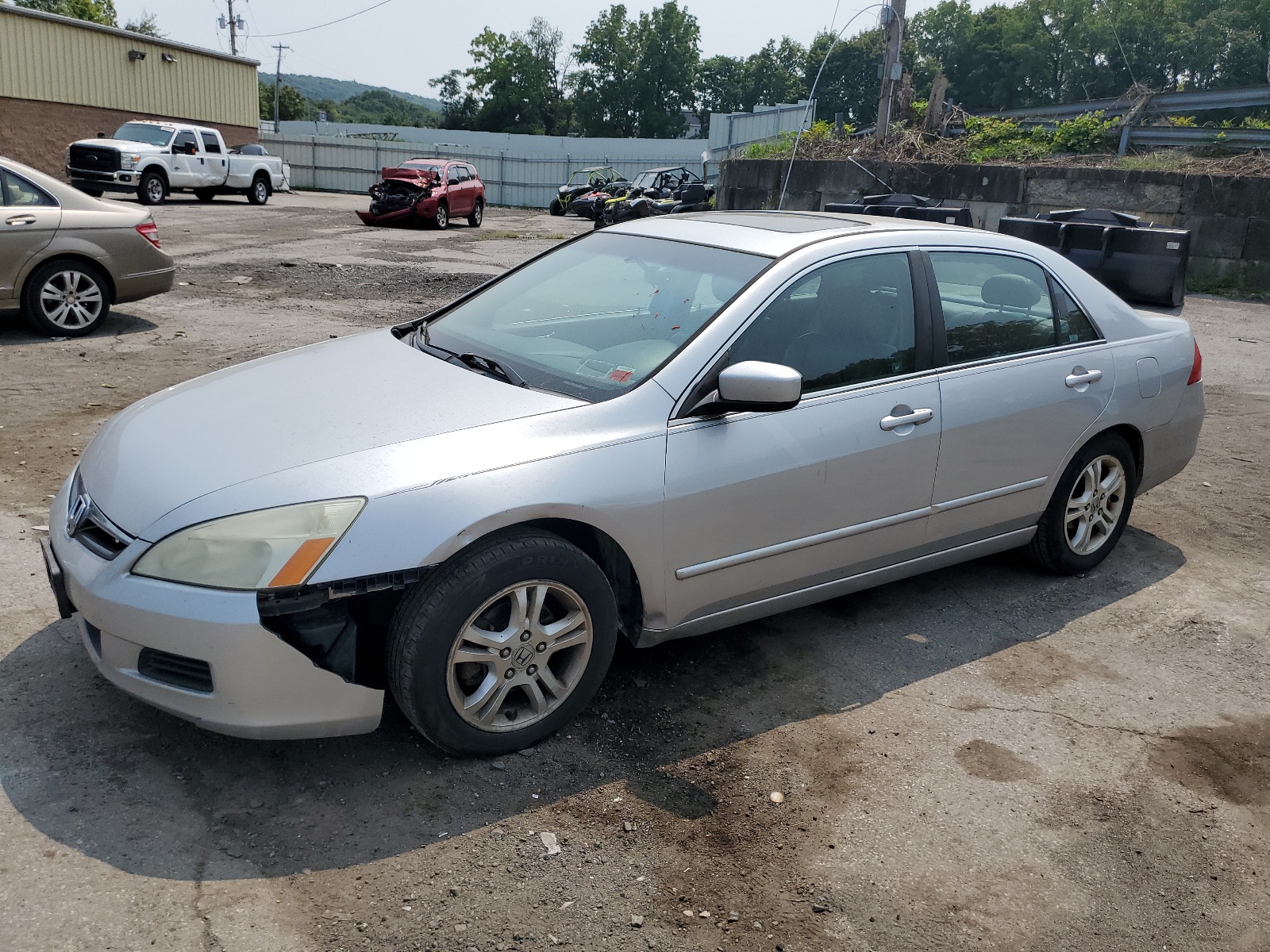 1HGCM56877A112425 2007 Honda Accord Ex