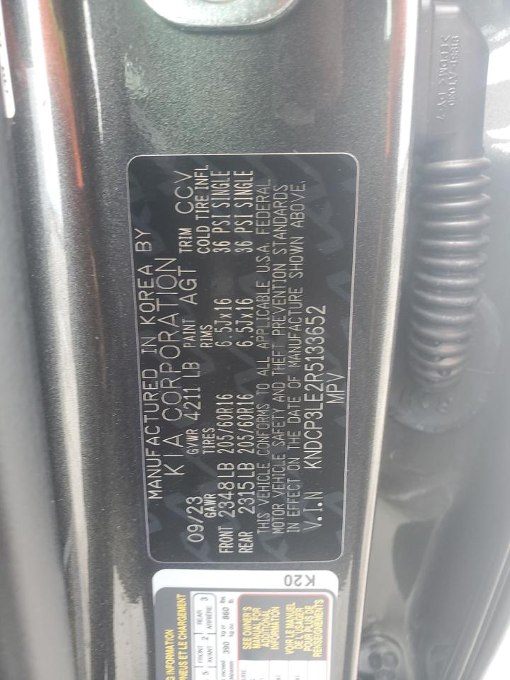 KNDCP3LE2R5133652 2024 Kia Niro Lx