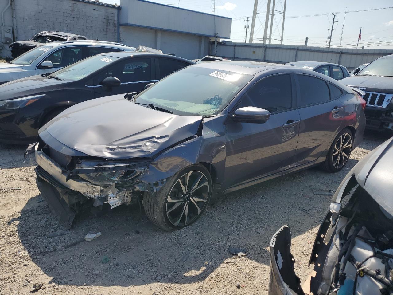 2HGFC1E57KH706524 2019 HONDA CIVIC - Image 1