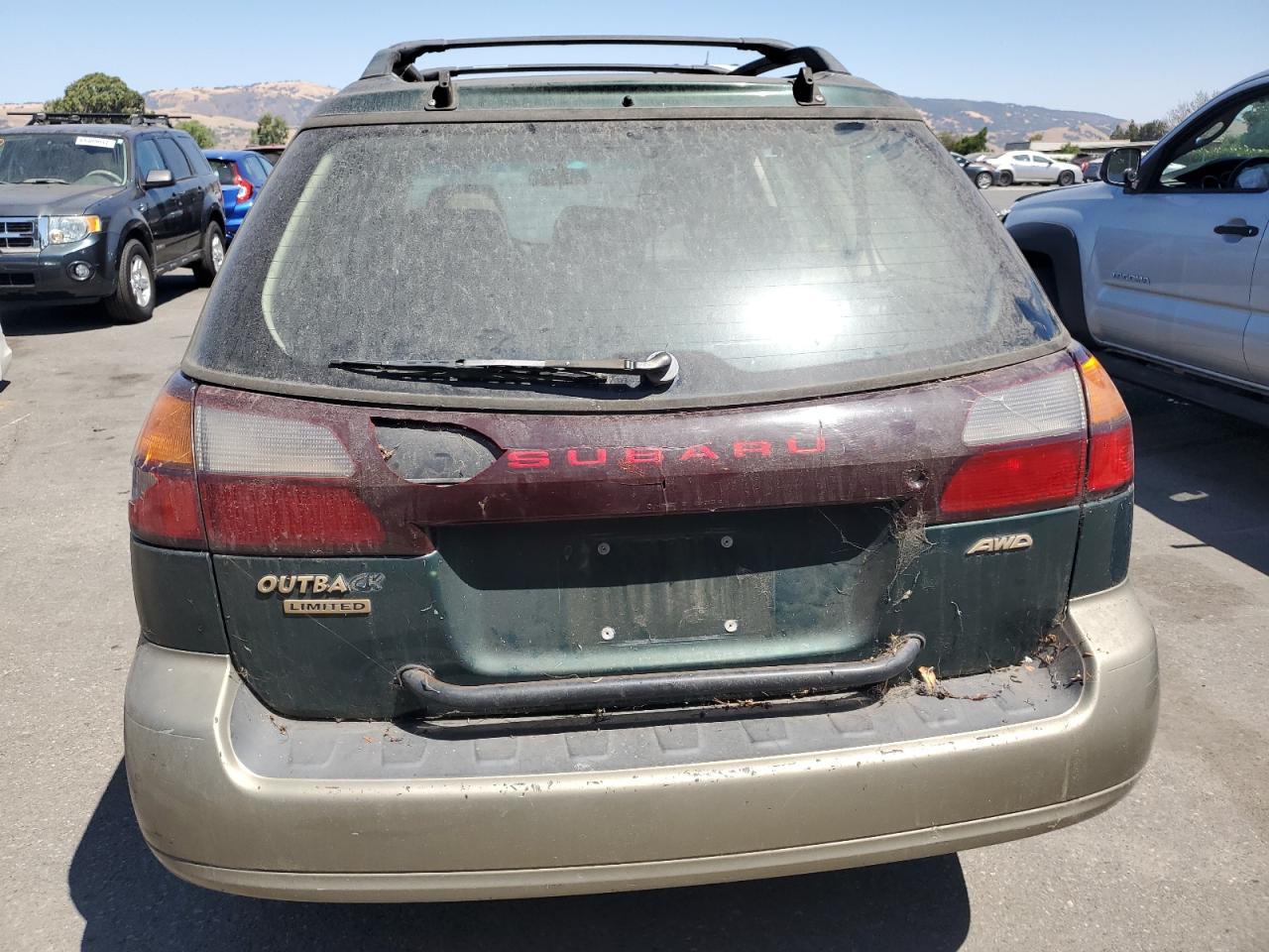 2000 Subaru Legacy Outback Limited VIN: 4S3BH6866Y6627078 Lot: 69363624