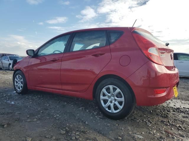  HYUNDAI ACCENT 2012 Czerwony