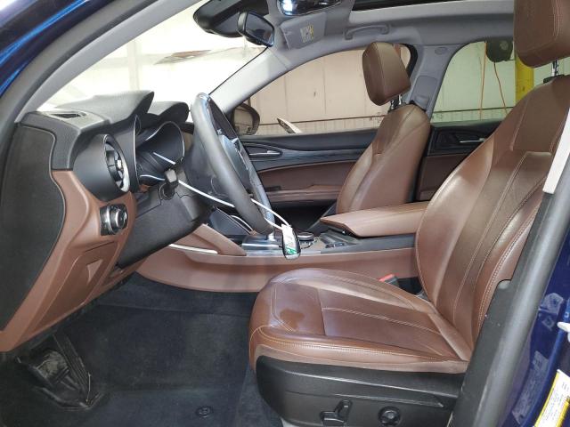  ALFA ROMEO STELVIO 2018 Blue