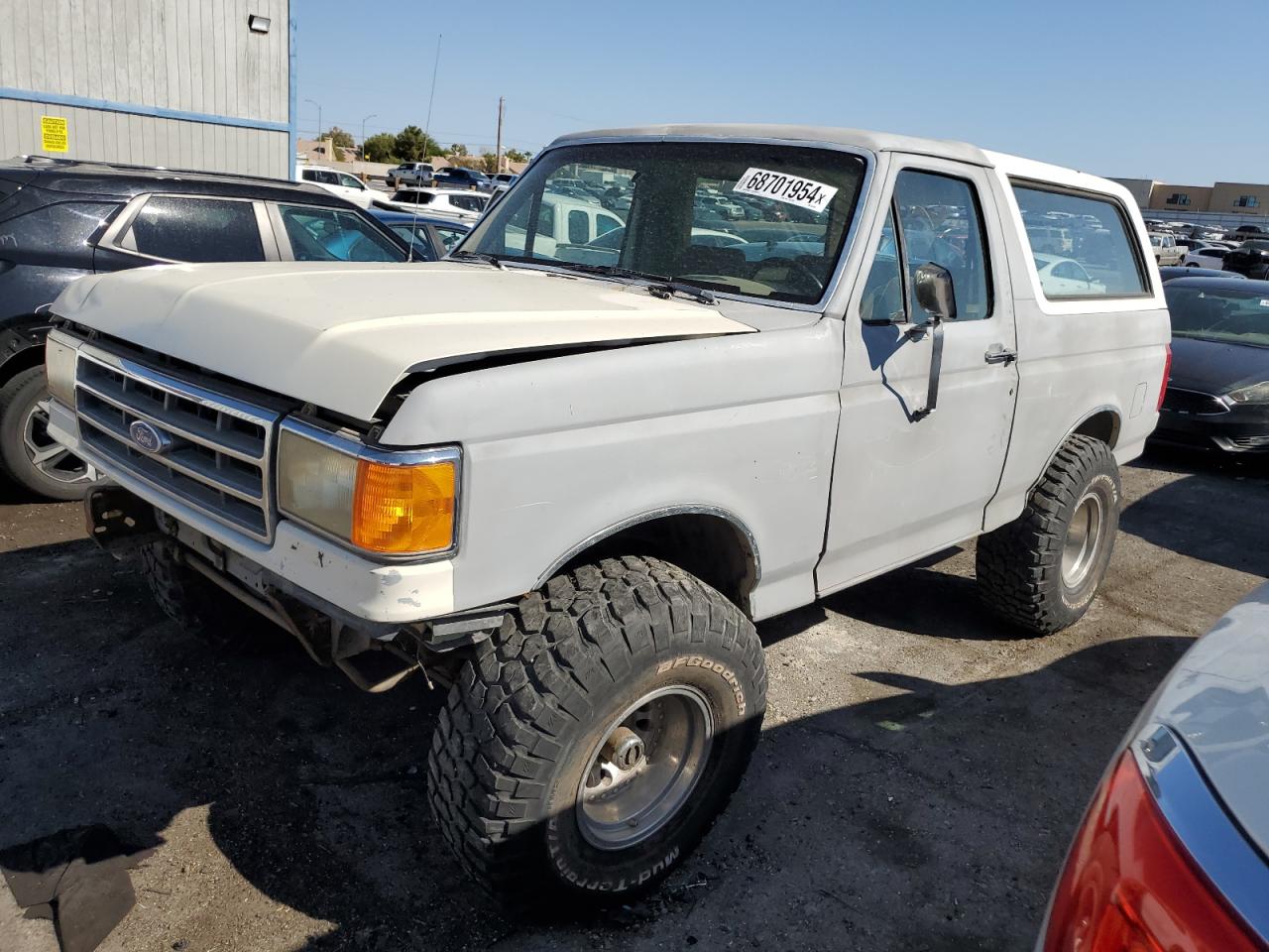 1991 Ford Bronco U100 VIN: 1FMEU15N2MLA76761 Lot: 68701954