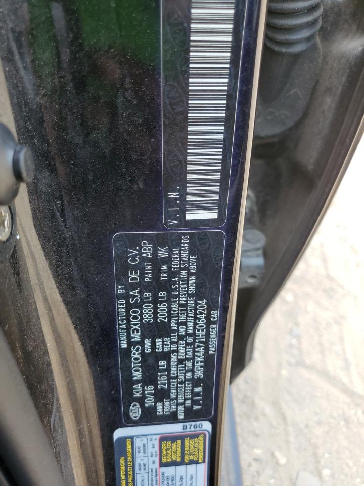 2017 Kia Forte Lx VIN: 3KPFK4A71HE064204 Lot: 67288504