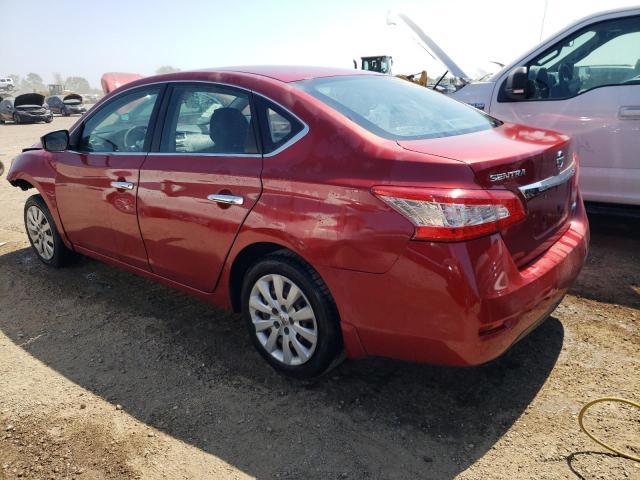  NISSAN SENTRA 2014 Red