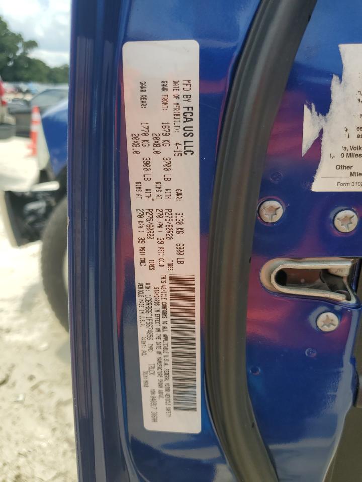 2015 Ram 1500 Slt VIN: 1C6RR6GT1FS674856 Lot: 68066804