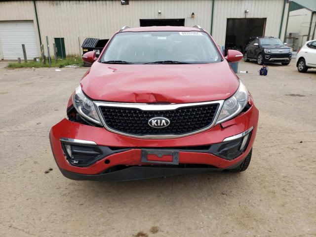  KIA SPORTAGE 2015 Czerwony