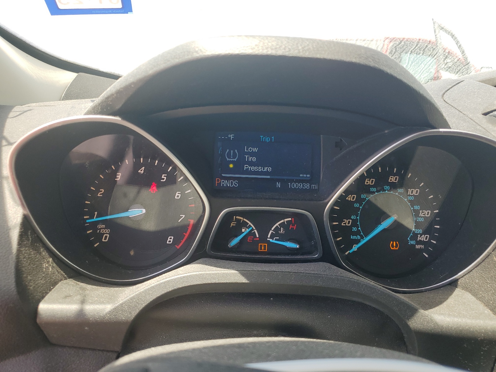 1FMCU0F74EUB61825 2014 Ford Escape S