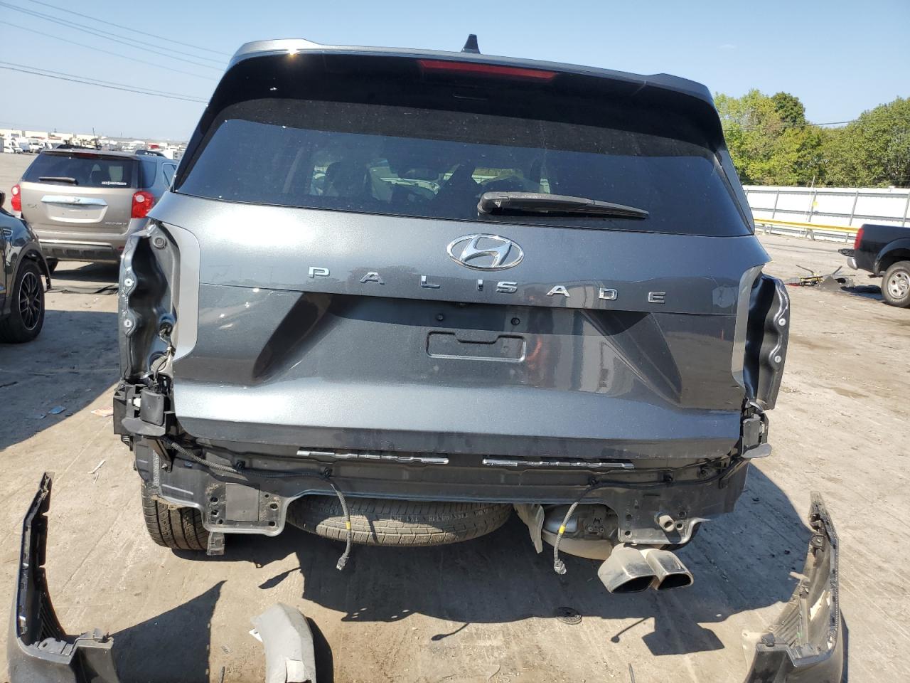 KM8R44HE3MU205681 2021 Hyundai Palisade Sel