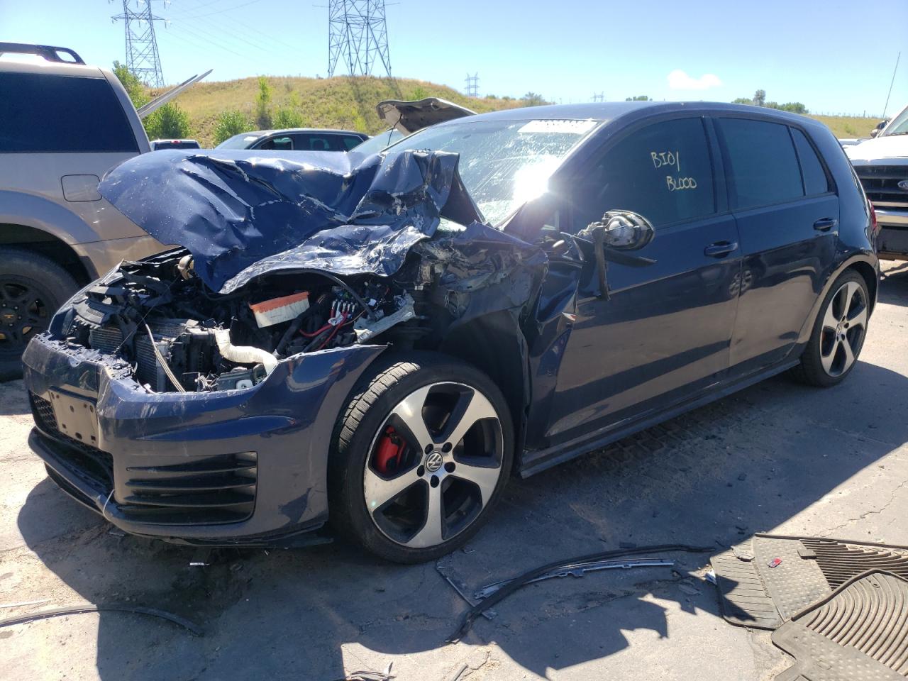 3VW4T7AUXHM029658 2017 VOLKSWAGEN GTI - Image 1