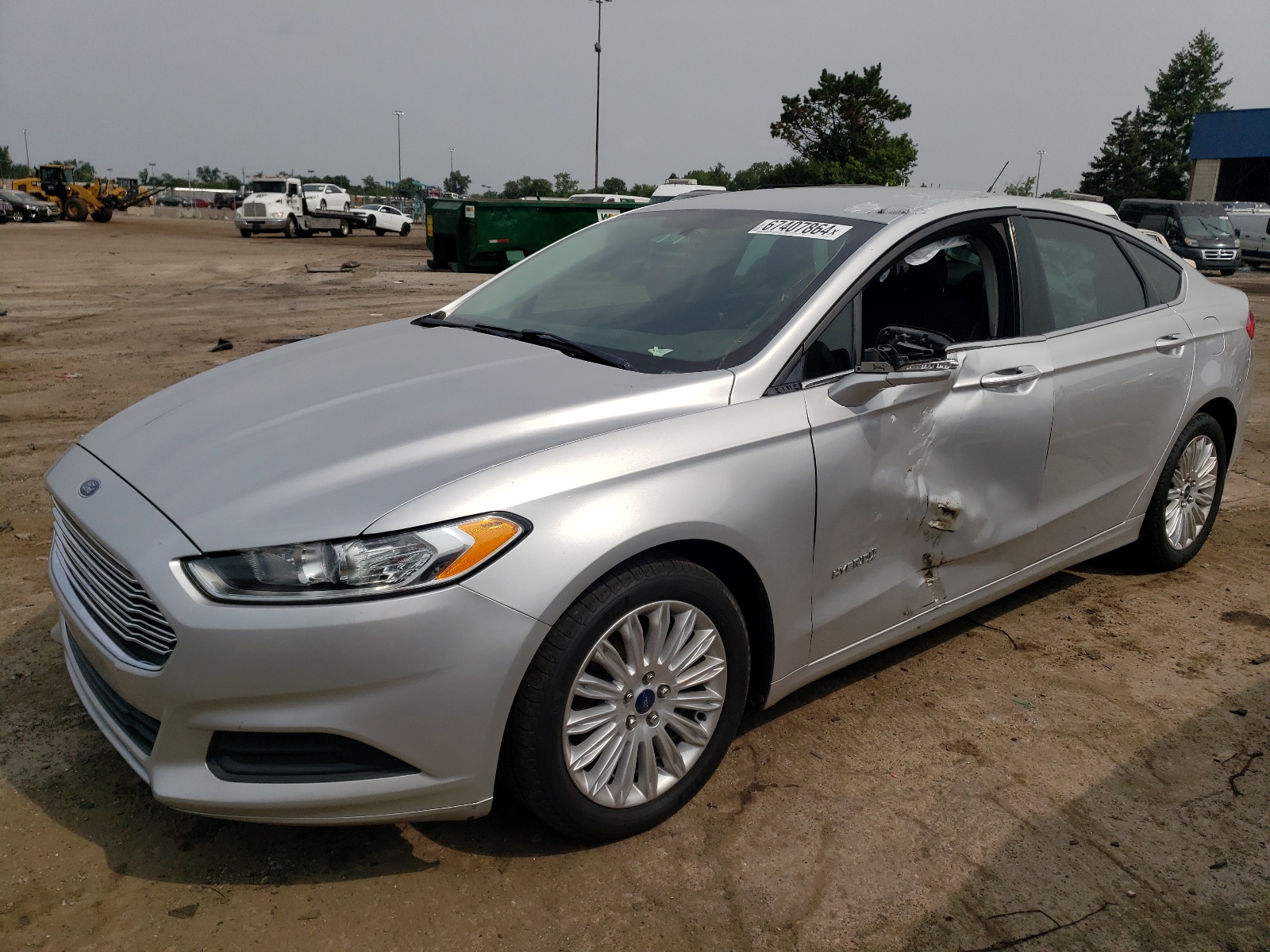 3FA6P0LU7ER328386 2014 Ford Fusion Se Hybrid