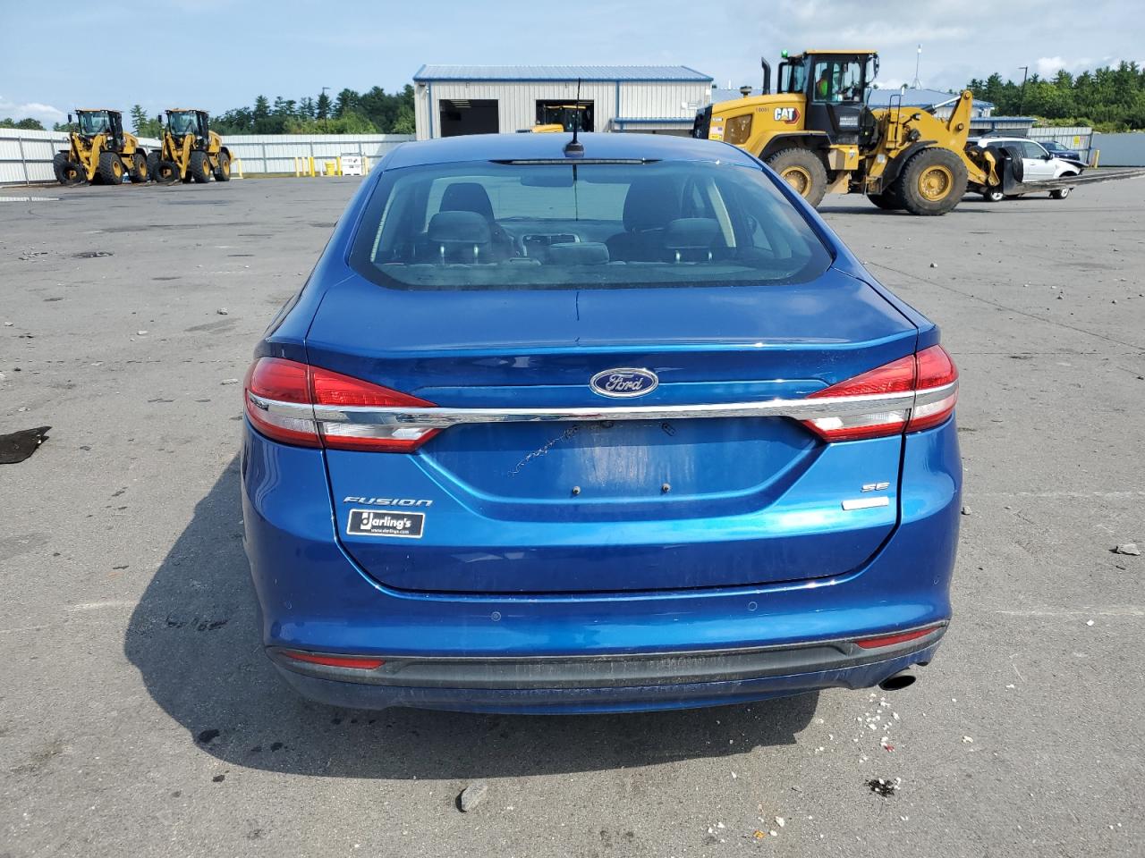 2017 Ford Fusion Se VIN: 3FA6P0HD6HR173407 Lot: 68797324