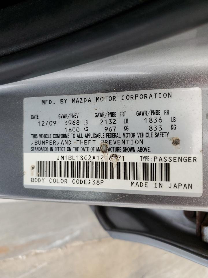 2010 Mazda 3 I VIN: JM1BL1SG2A1256071 Lot: 64837424