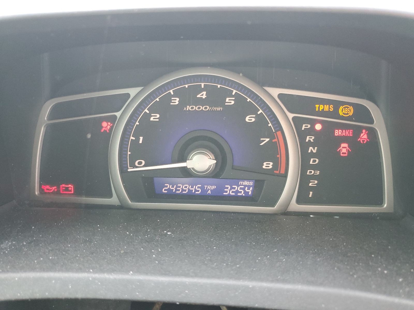 2HGFA1F67AH305518 2010 Honda Civic Lx-S