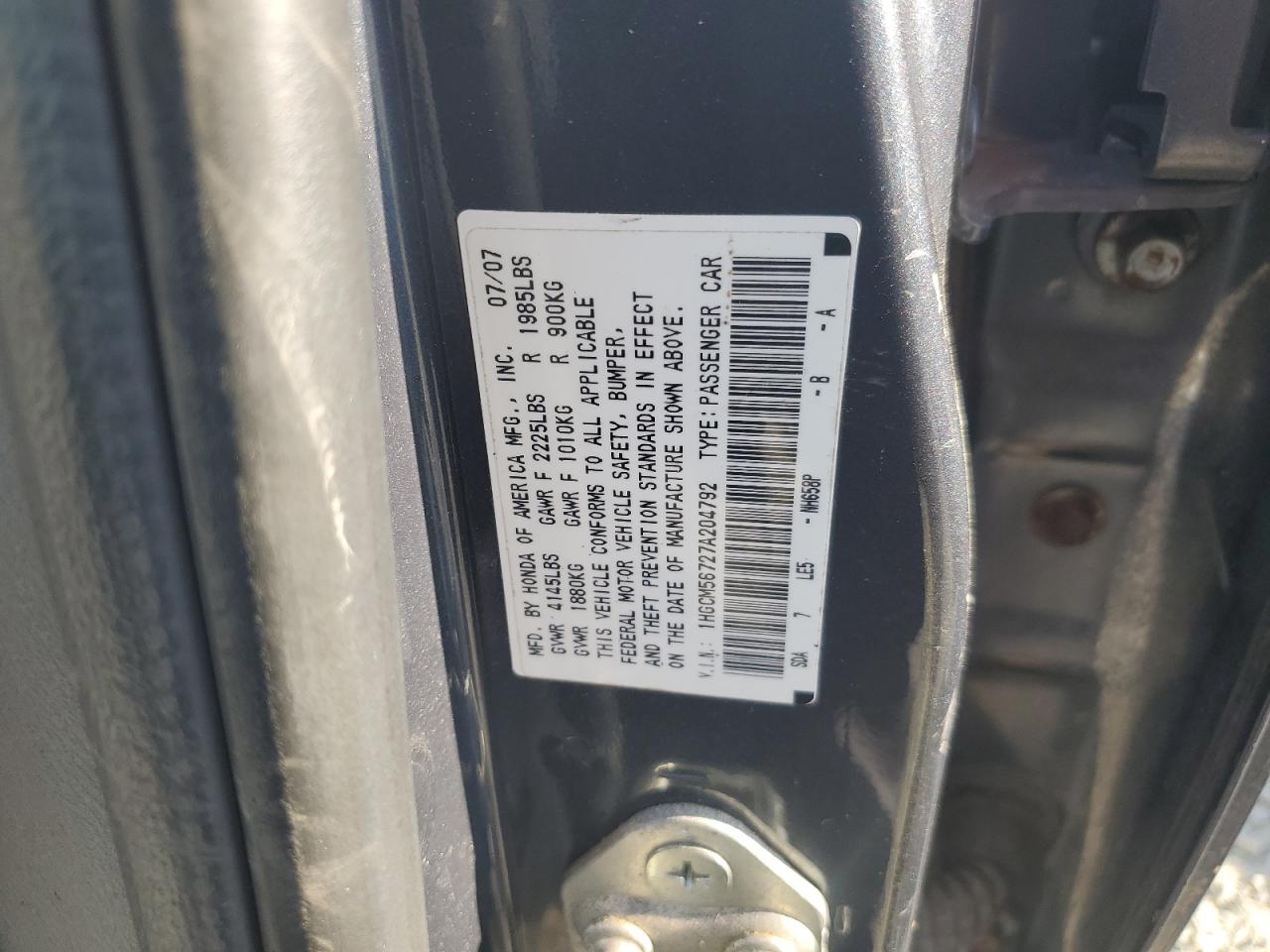 2007 Honda Accord - Image 15