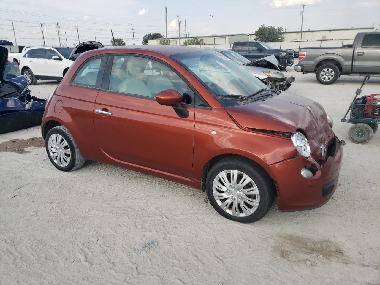 2013 Fiat 500 Pop VIN: 3C3CFFAR3DT742255 Lot: 68746324