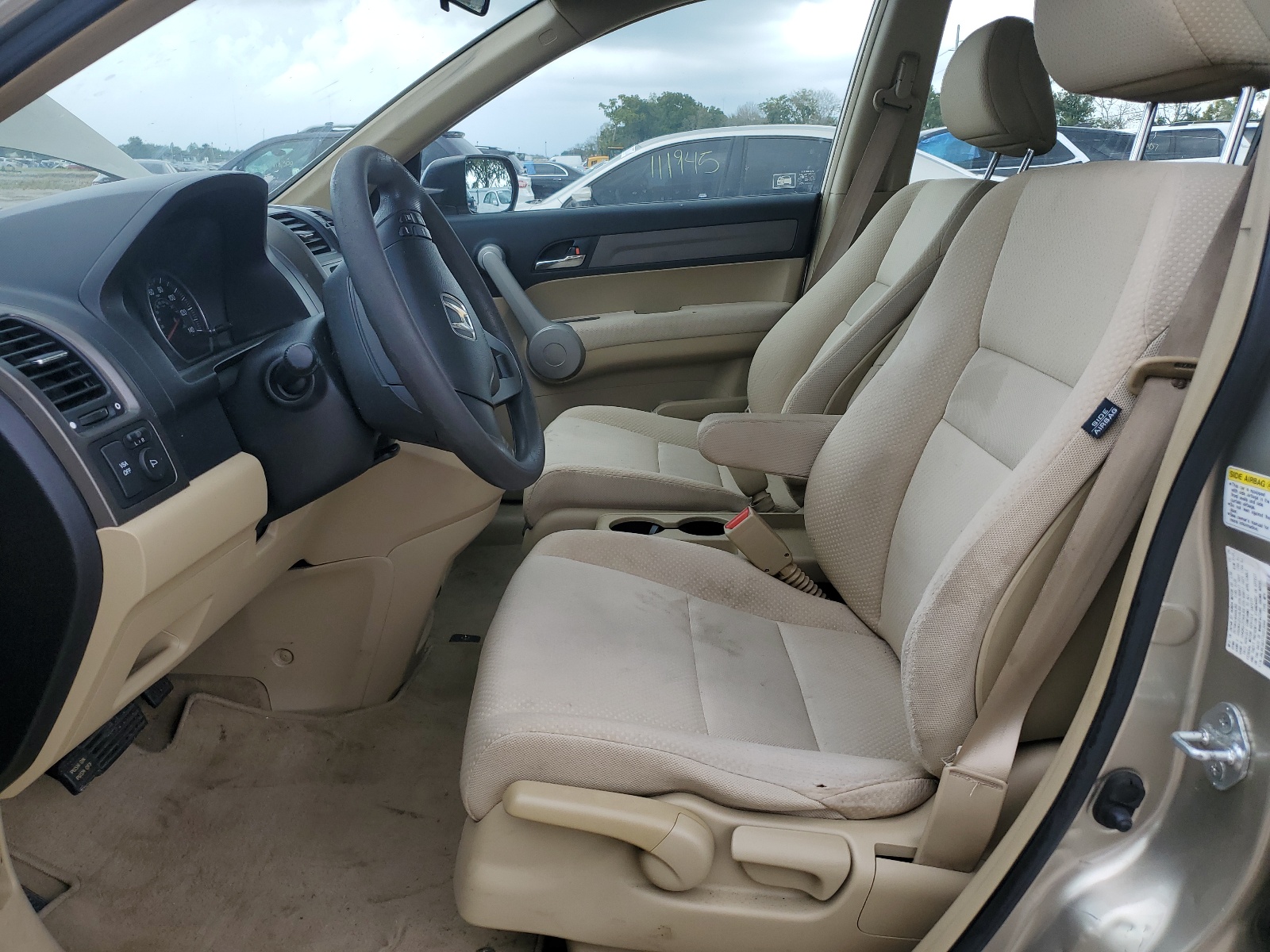 JHLRE38377C013056 2007 Honda Cr-V Lx