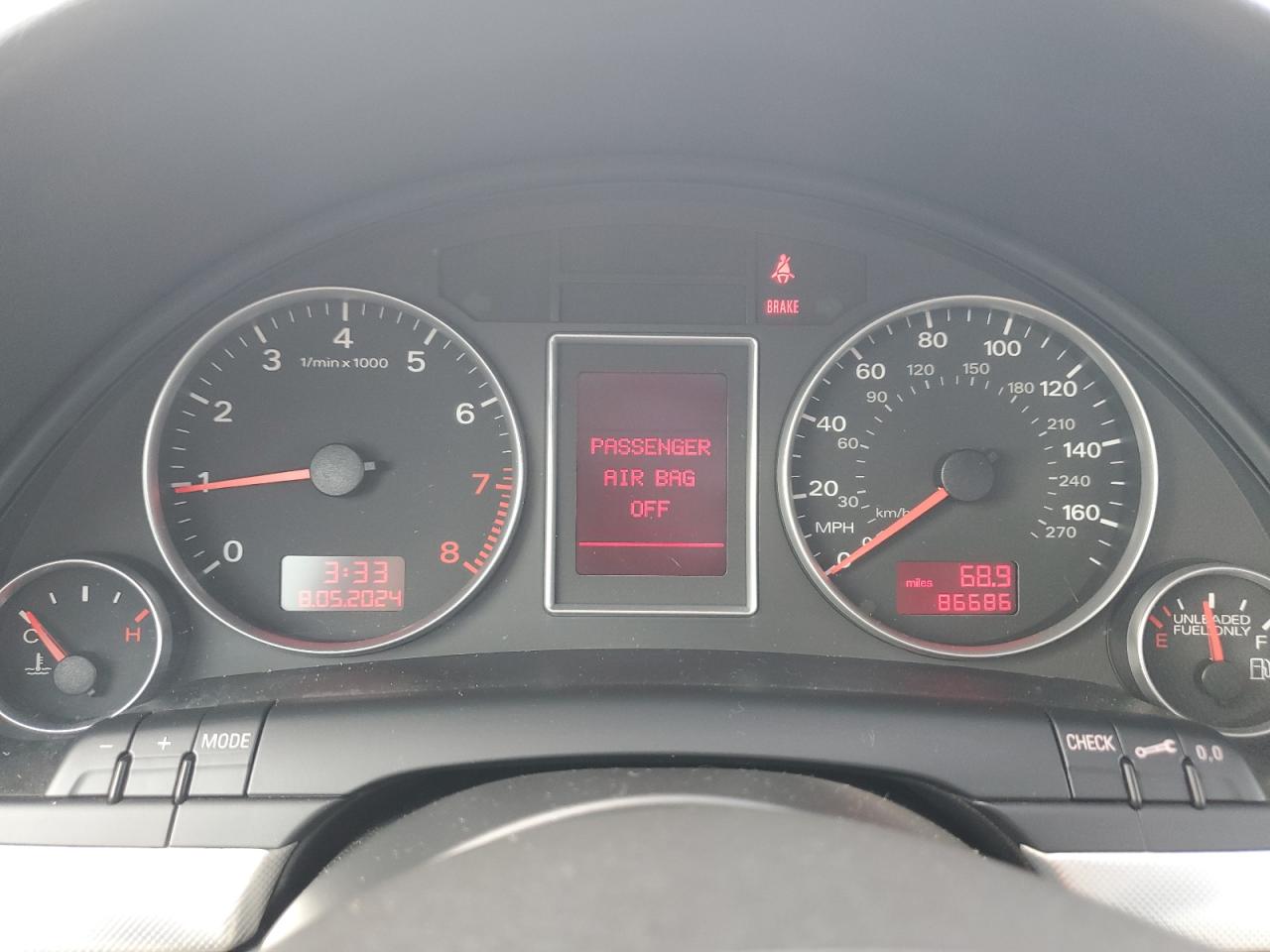 2006 Audi A4 2.0T Quattro VIN: WAUDF78E16A183594 Lot: 66070854