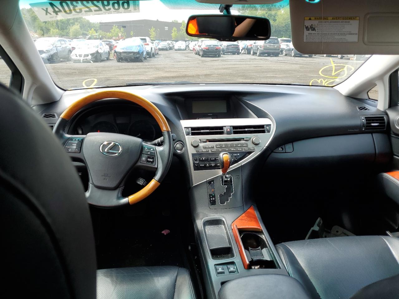 2011 Lexus Rx 350 VIN: 2T2BK1BA6BC102633 Lot: 66922304