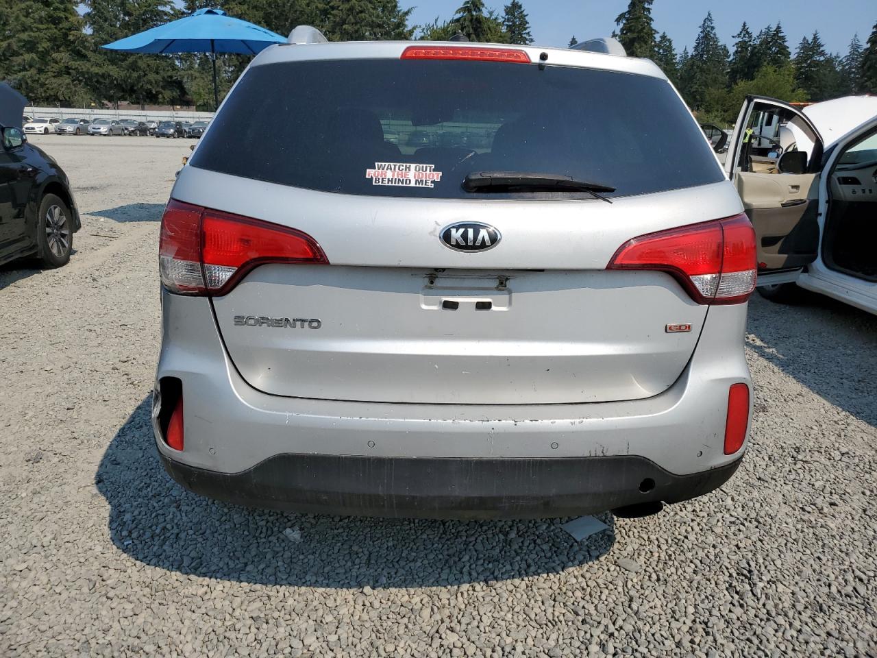 2015 Kia Sorento Lx VIN: 5XYKT4A61FG630087 Lot: 66822634