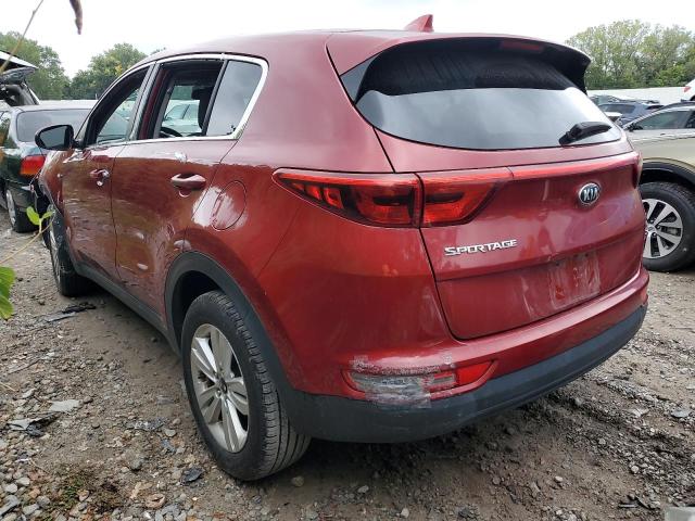  KIA SPORTAGE 2017 Czerwony