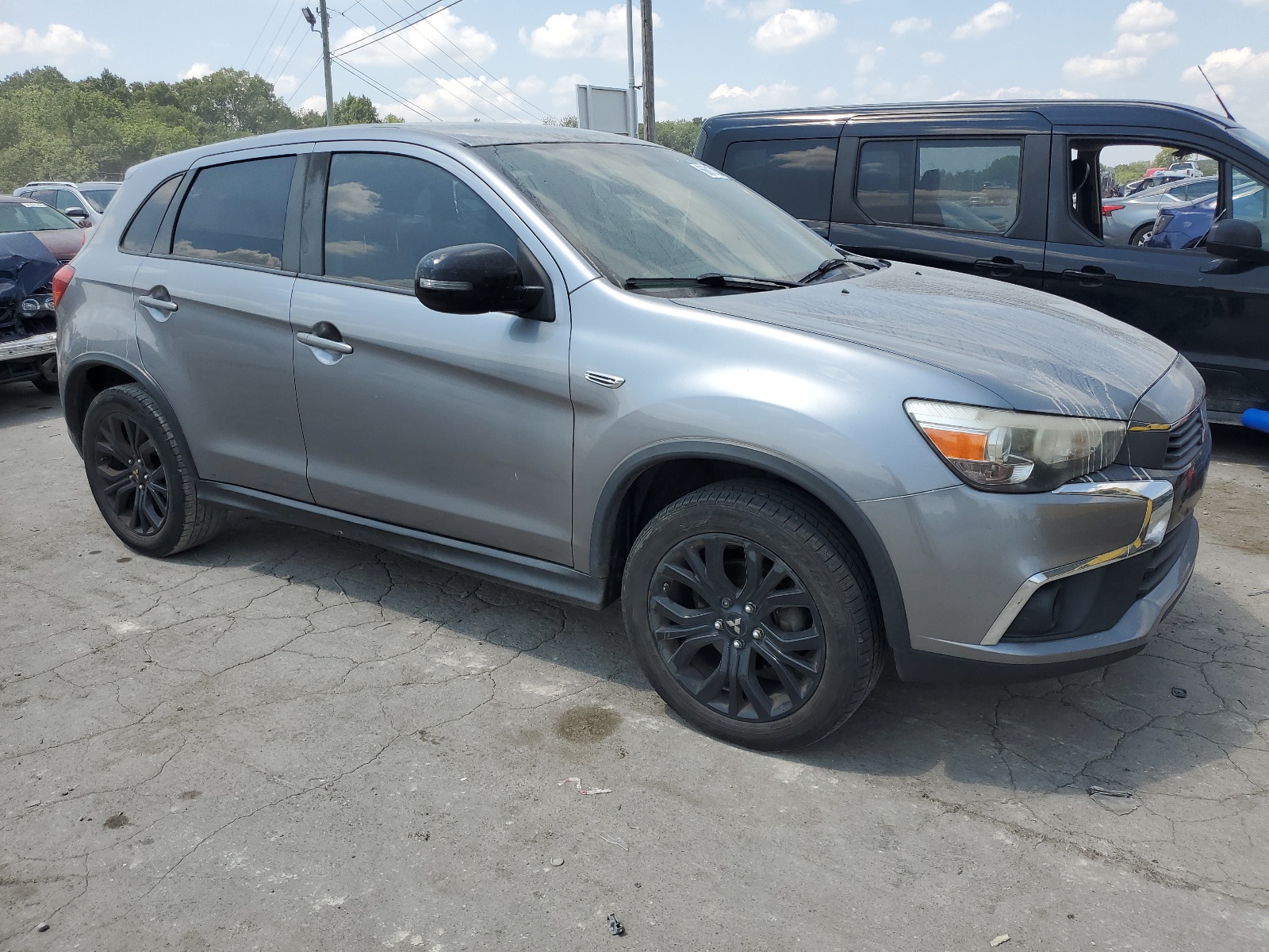 2017 Mitsubishi Outlander Sport Es vin: JA4AP3AU4HZ050274