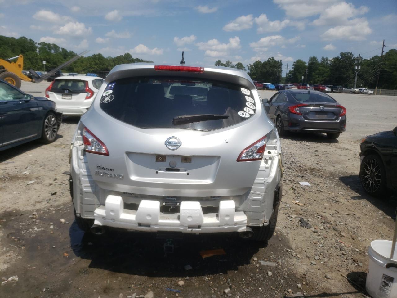 2011 Nissan Murano S VIN: JN8AZ1MU1BW051704 Lot: 65530104