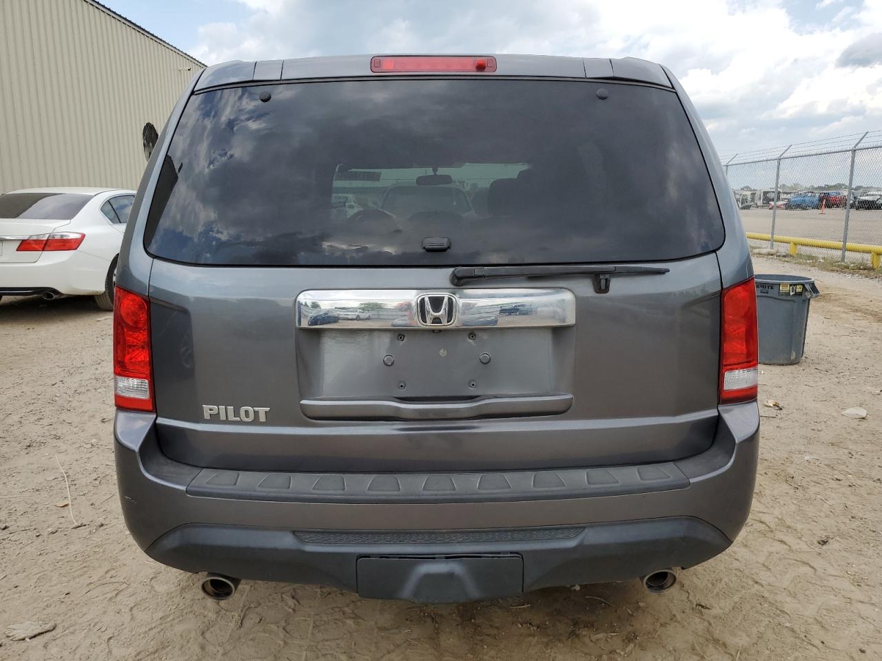 2013 Honda Pilot Ex VIN: 5FNYF3H46DB011358 Lot: 68718854