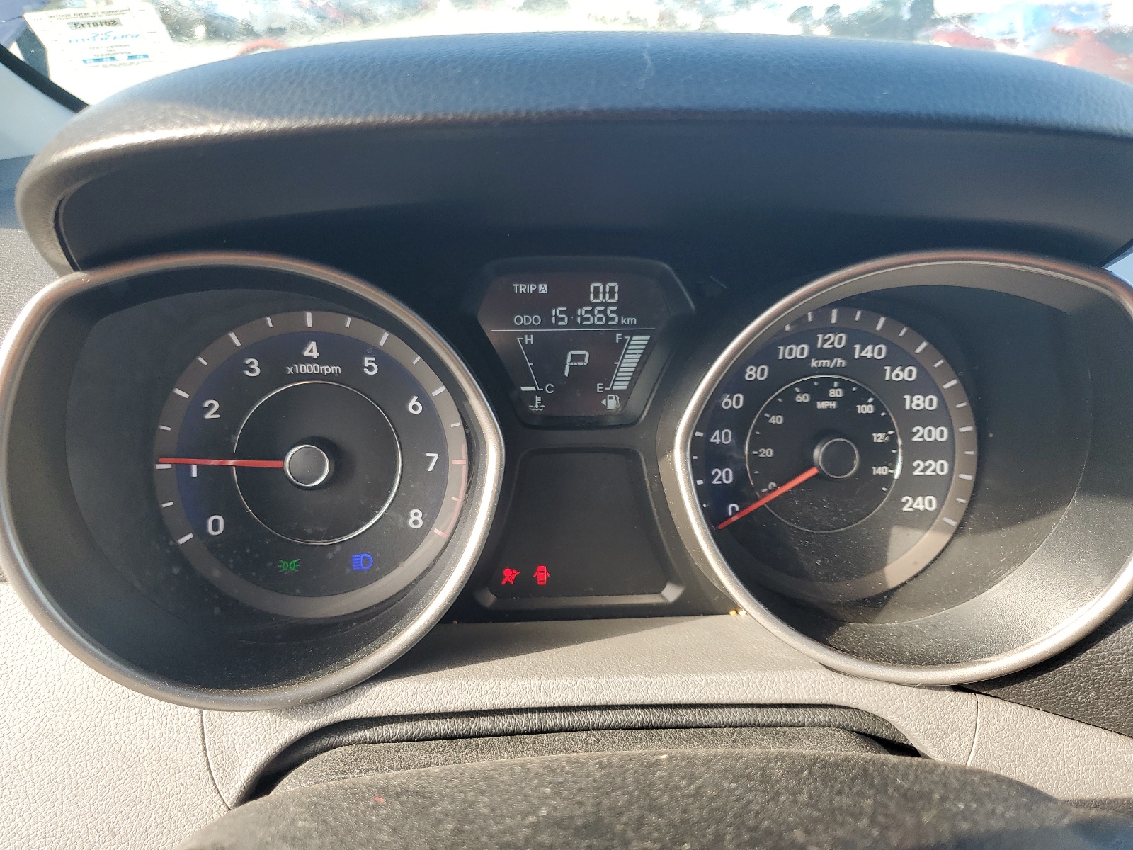 5NPDH4AE7CH107596 2012 Hyundai Elantra Gls