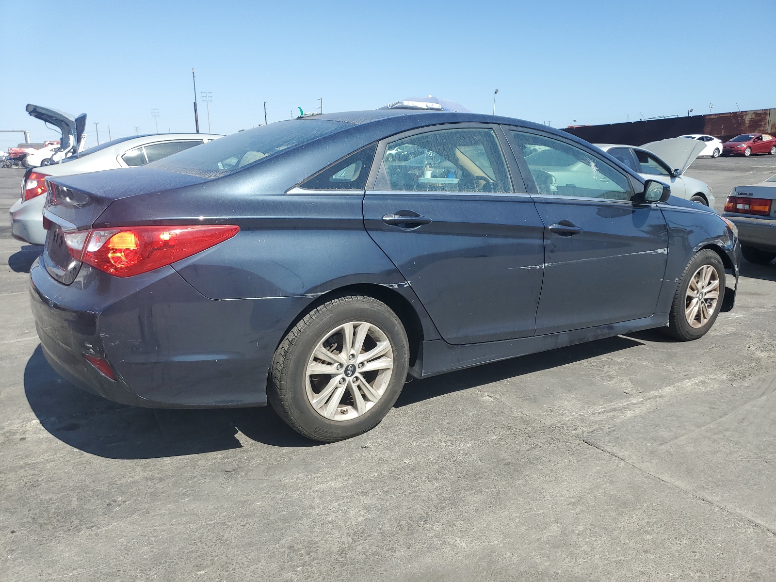 2014 Hyundai Sonata Gls vin: 5NPEB4AC6EH927112