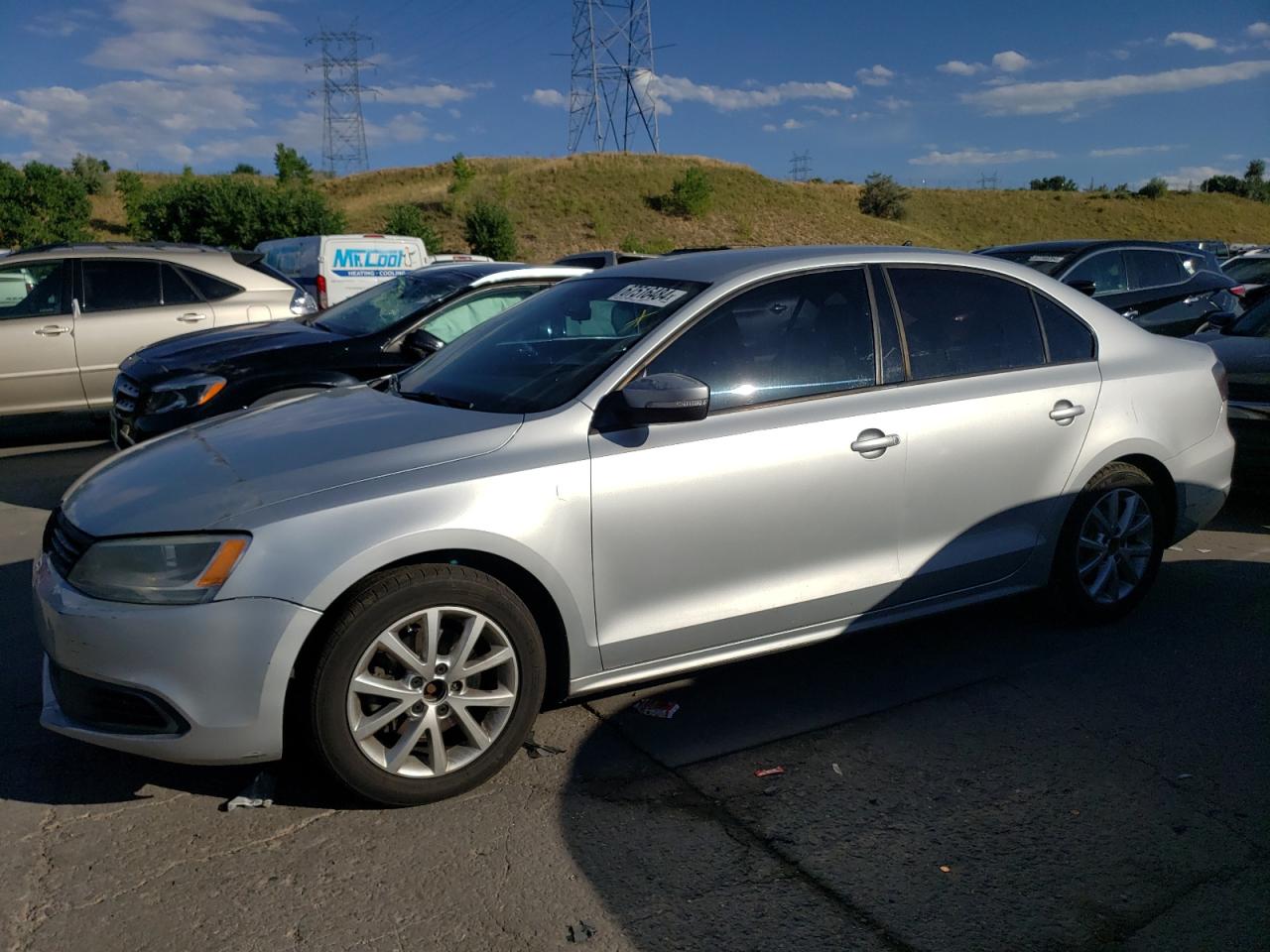 2012 Volkswagen Jetta Se იყიდება Littleton-ში, CO - Vandalism