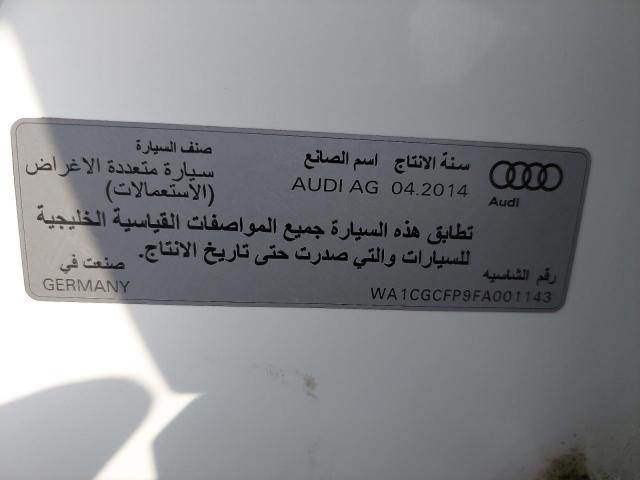 WA1CGCFP9FA001143 - 2015 AUDI Q5 - #64330234