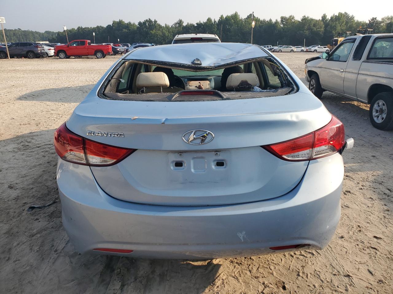 2012 Hyundai Elantra Gls VIN: KMHDH4AE0CU261472 Lot: 66343344